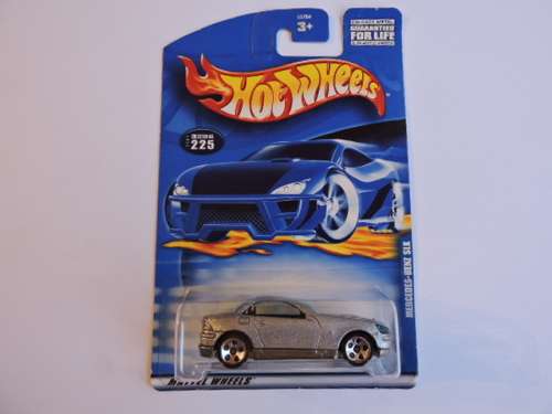 Hot Wheels Mercedes Benz SLK Silver colour ( C2000 being 19 years old) Like Matchbox